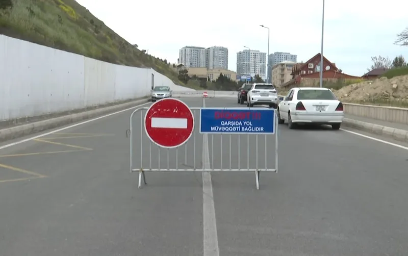 “Bu yol xeyli vaxtdır bağlıdır, əziyyət çəkirik” - Video