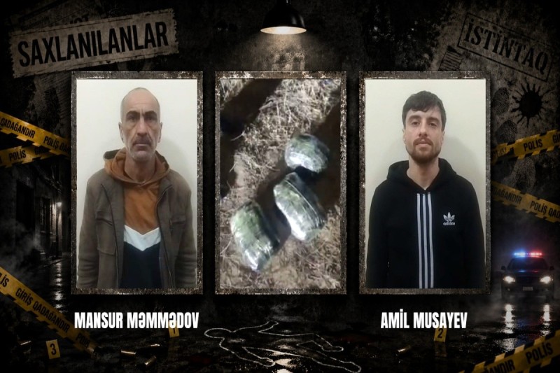 Bərdədə narkotik əməliyyatı: həbs olunan var