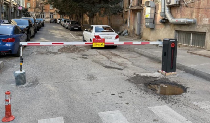 Məhləyə şlaqbaun quraşdırıldı - Bu, qanunidir?
