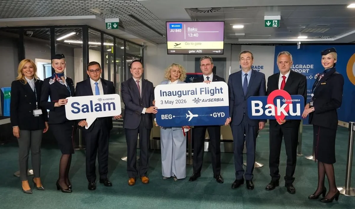 Belqrad və Bakı arasında birbaşa uçuşlar başlayıb