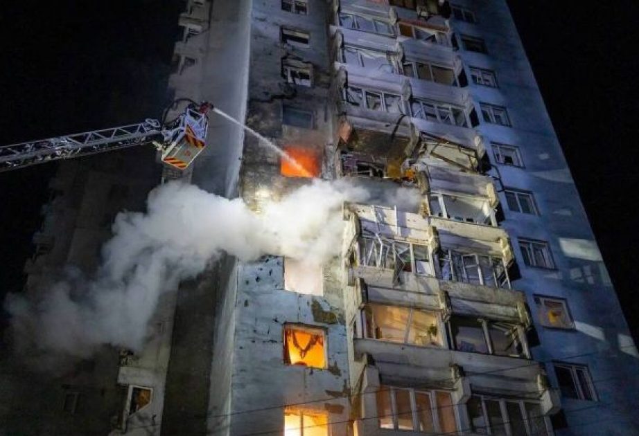 Ukraynaya hava zərbələri: 10 nəfər ölüb