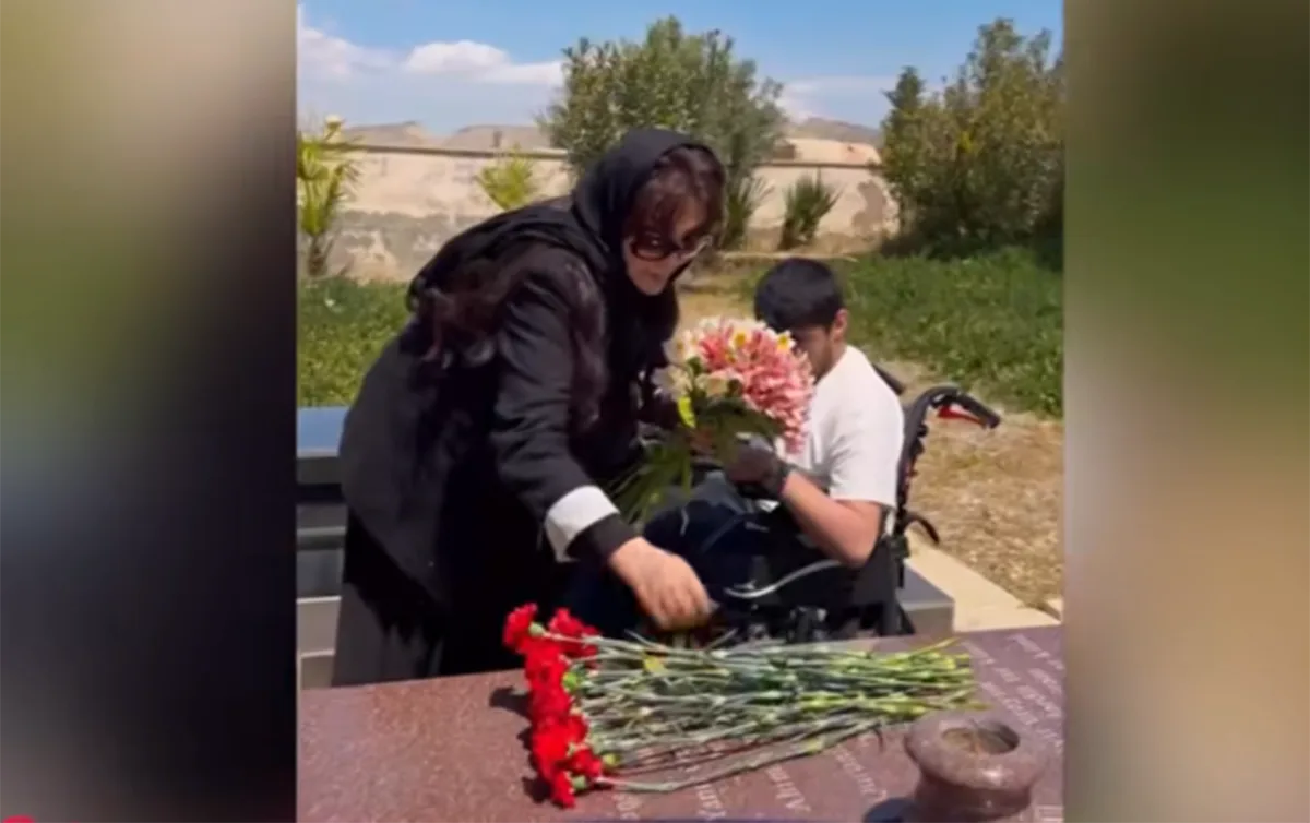 Xalq artistinin kövrək anları: “Ad günün mübarək, oğul!” - VİDEO