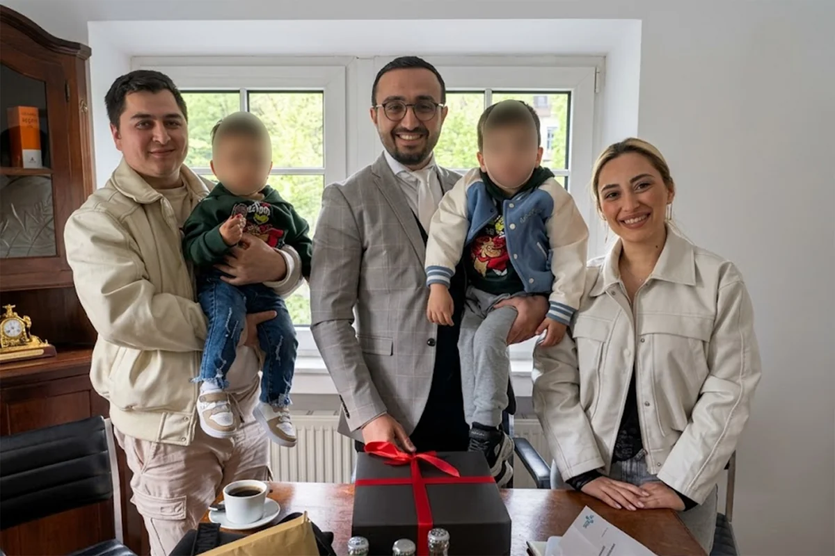 Azərbaycanlı ailənin övladlarını geri qaytarıldılar