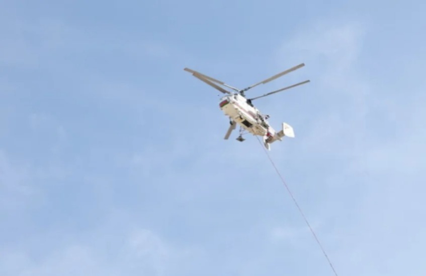 Lökbatandakı yanğına helikopterlər 200 ton su töküb - YENİLƏNİB