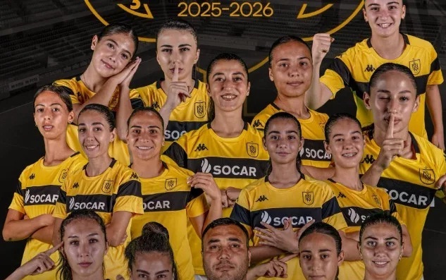 “Neftçi”nin qızlardan ibarət futbol komandası çempion oldu