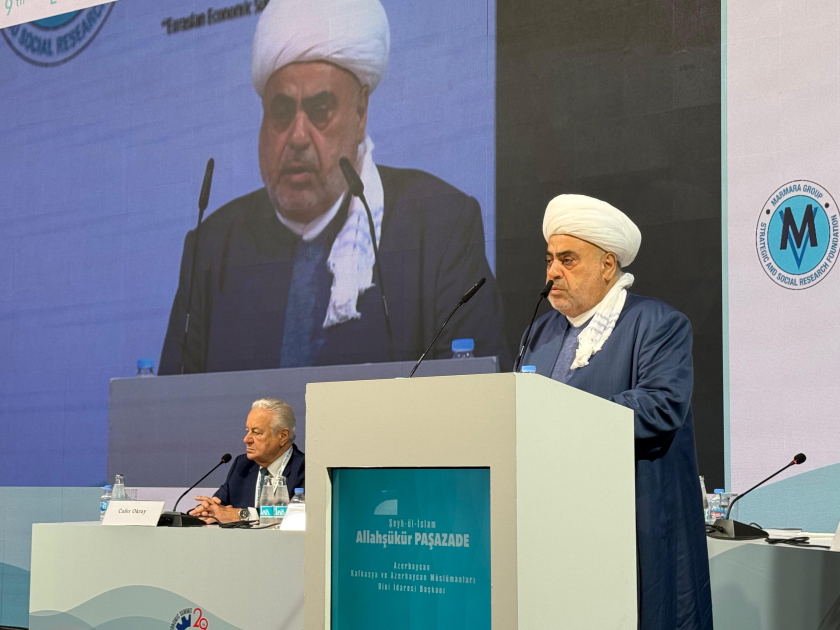 Şeyx: Regionda sülh təşəbbüskarı kimi çıxış edirik