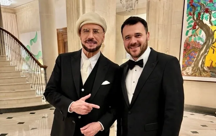 Emin Hollivud ulduzu ilə - FOTO