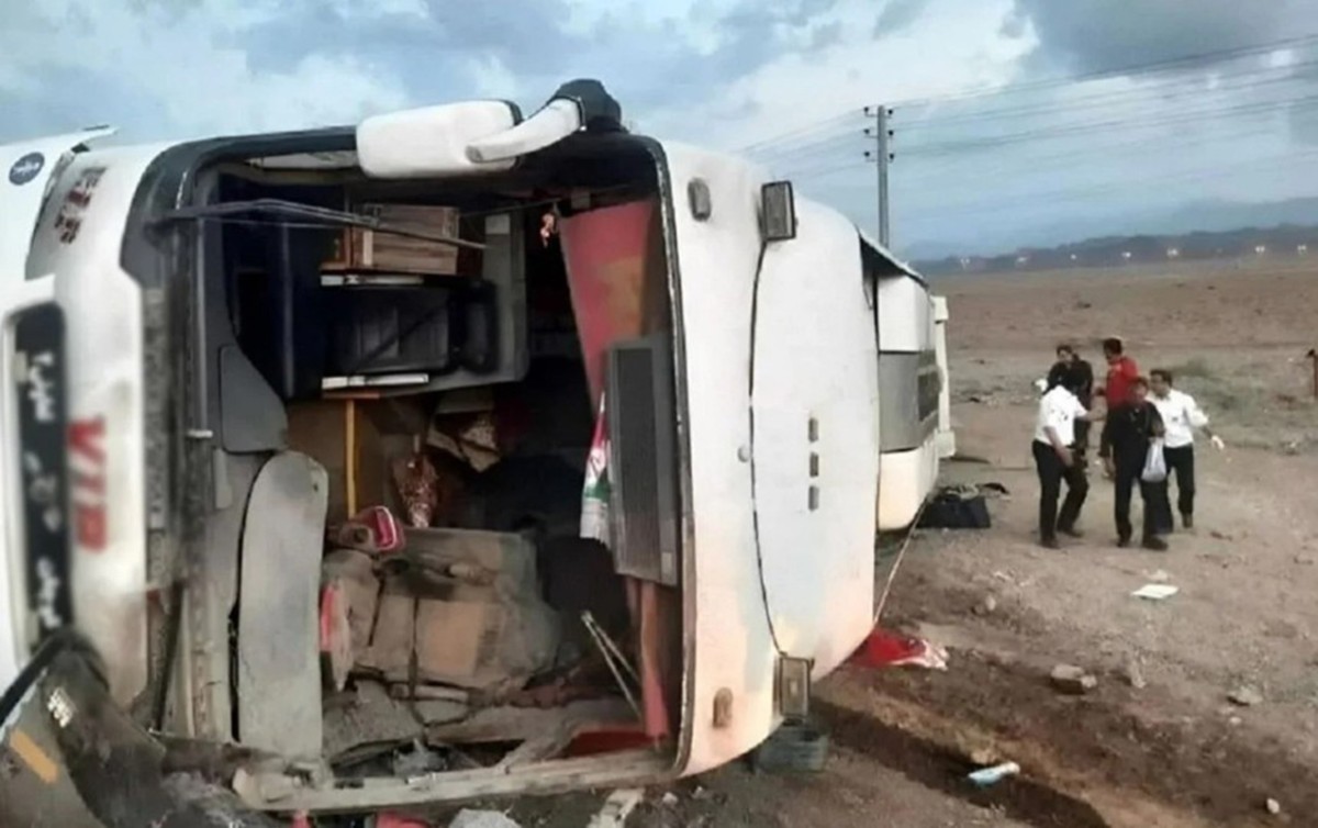 İranda avtobus aşdı: ölənlər var