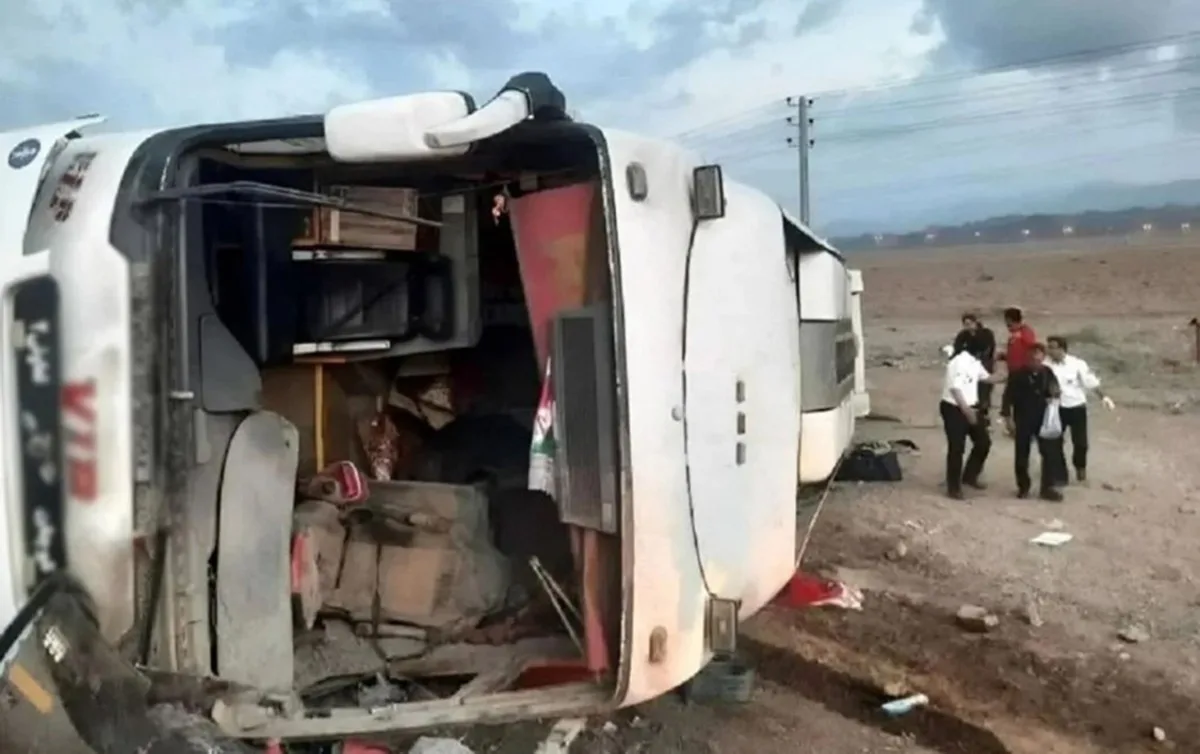 İranda avtobus aşdı: ölənlər var