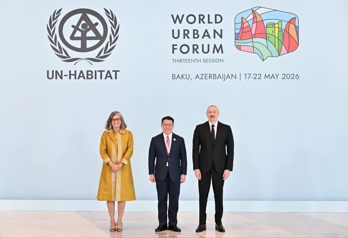 Prezident WUF13-ün açılışında - CANLI + FOTOLAR - YENİLƏNİB
