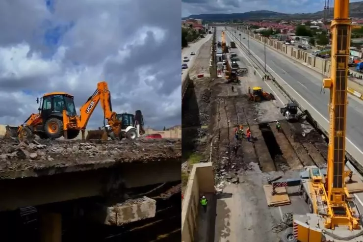 Bu körpü sökülür