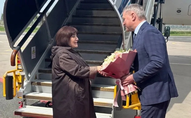 Sahibə Qafarova Rusiyaya getdi
