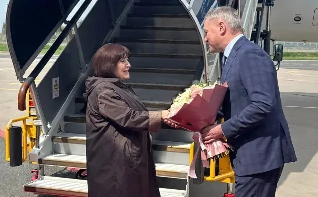 Sahibə Qafarova Rusiyaya getdi