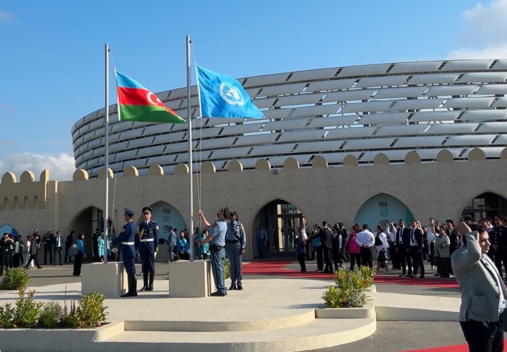 WUF13 Bakıda bayraq endirmə mərasimi ilə başa çatıb - VİDEO
