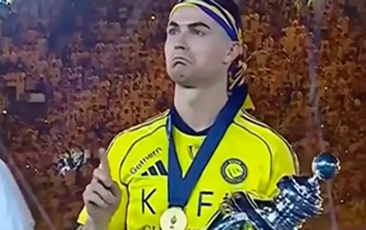 Ronaldonun maraqlı çempionluq sevinci - VİDEO