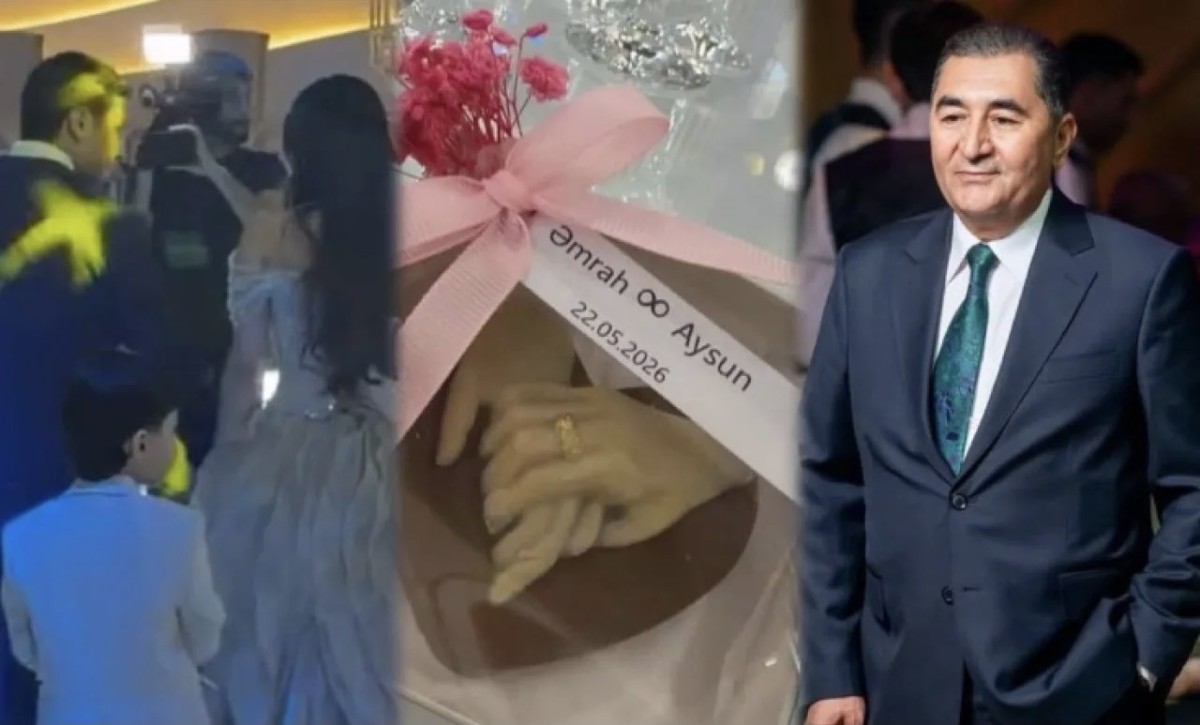 Xalq artistinin oğlu nişanlandı - FOTO