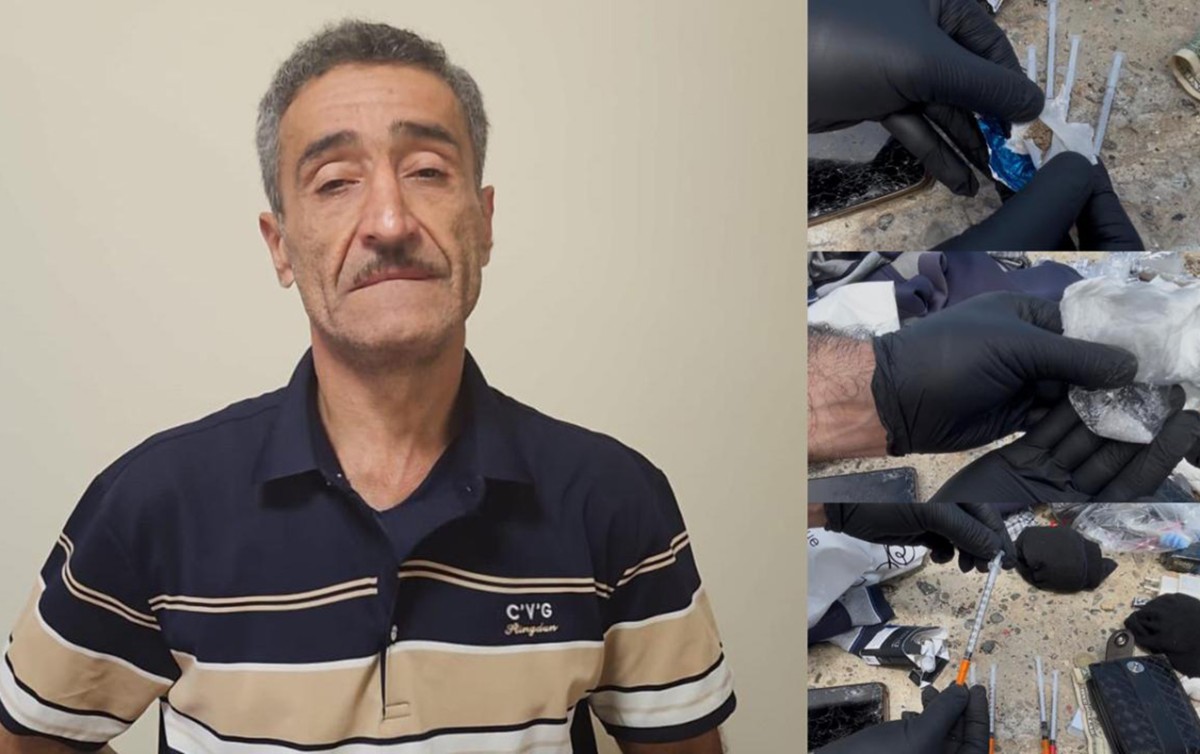 Bakıda dəniz sahilində əməliyyat - Narkotik satan şəxs tutuldu - Foto