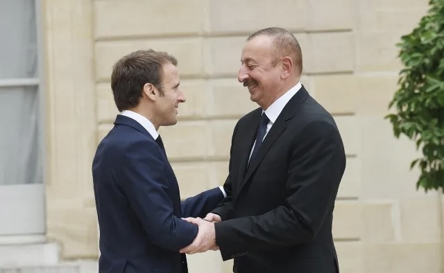 Makrondan İlham Əliyevə təbrik məktubu