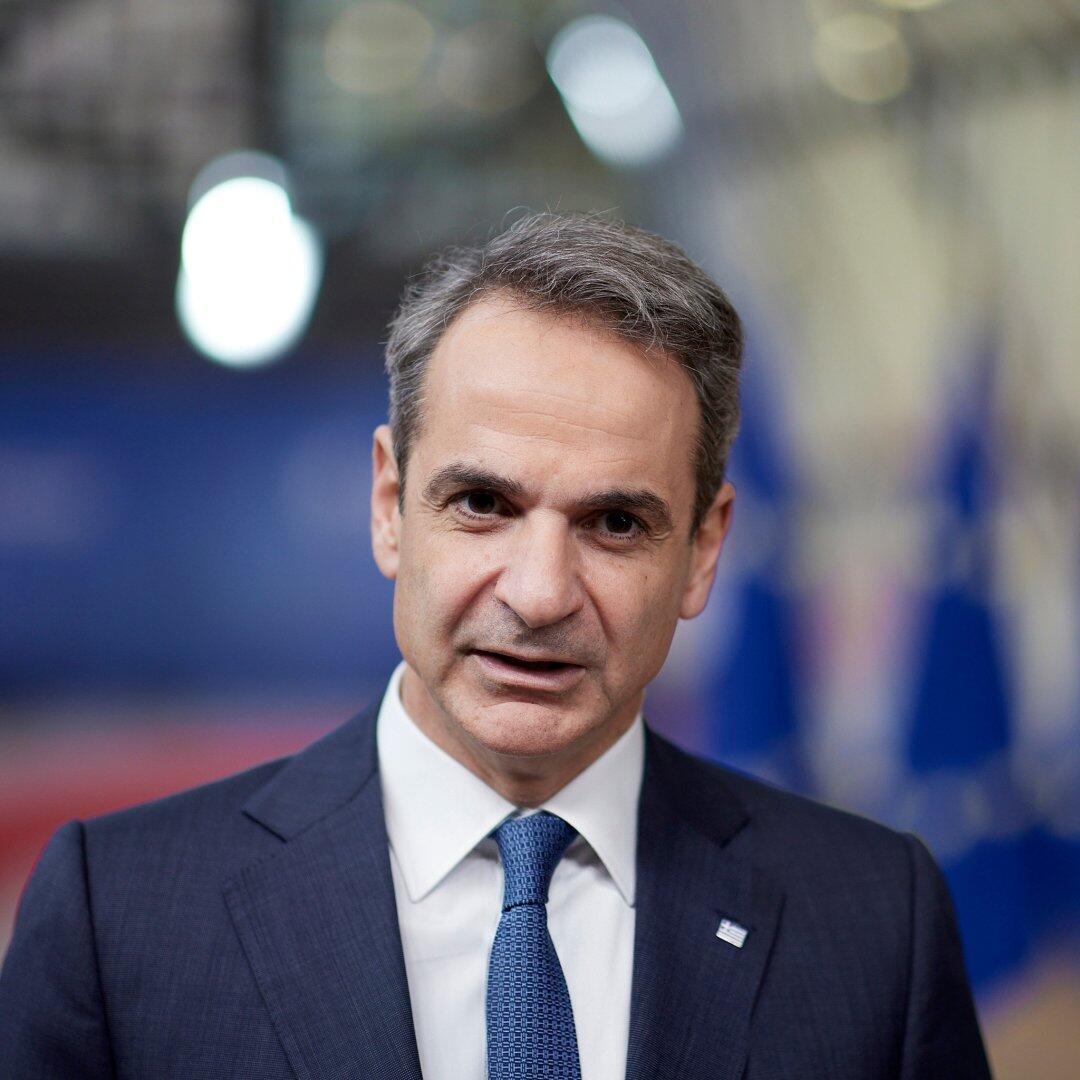 Kiriakos Mitsotakis İlham Əliyevi təbrik edib