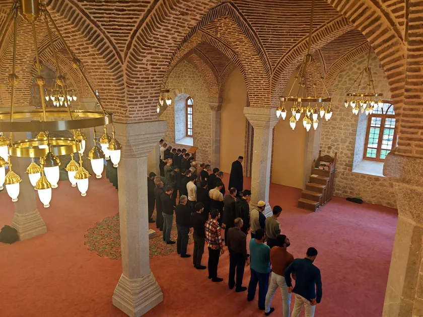 Şuşada bayram namazı qılındı