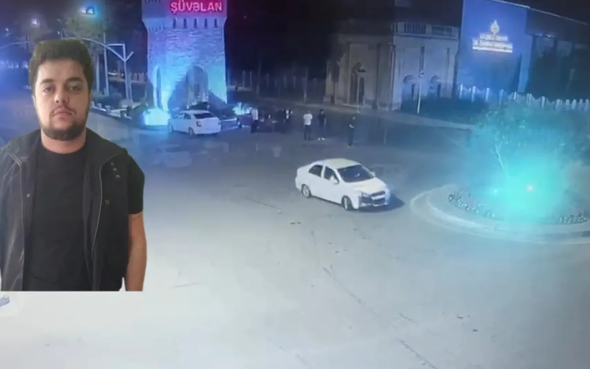 Şüvəlanda avtoxuliqanlıq etdi - Tutuldu+ŞOK VİDEO