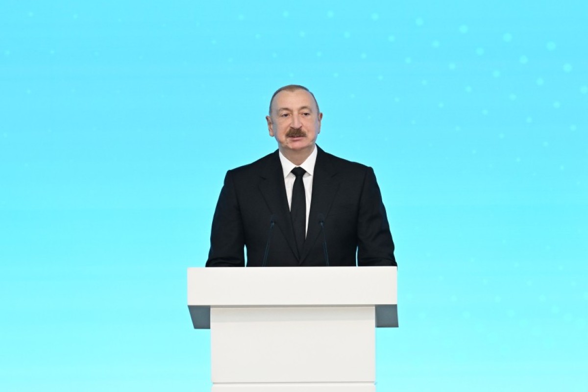 Prezident: Xəzər Neft və Qaz Sərgisi müasir Azərbaycanın enerji inkişafının təməlini qoydu