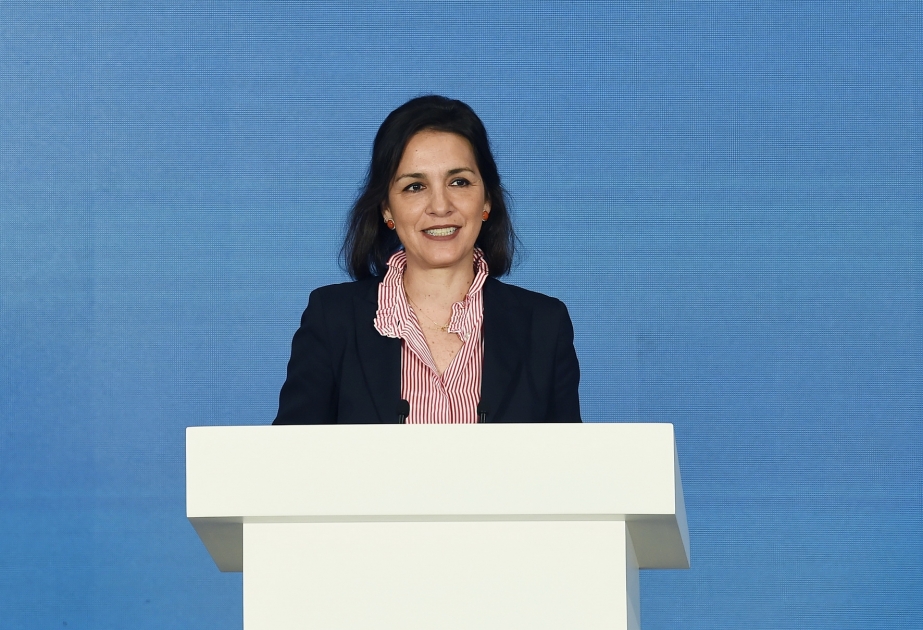 Kristina Lobillo Borrero Azərbaycanda səfərdədir