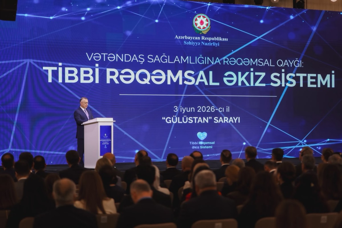“Vətəndaş sağlamlığına rəqəmsal qayğı: Tibbi Rəqəmsal Əkiz Sistemi”nin təqdimatı oldu - FOTOLAR