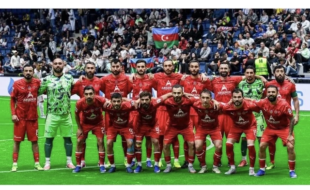 Avropa çempionu olan minifutbol millimiz Vətənə qayıtdı
