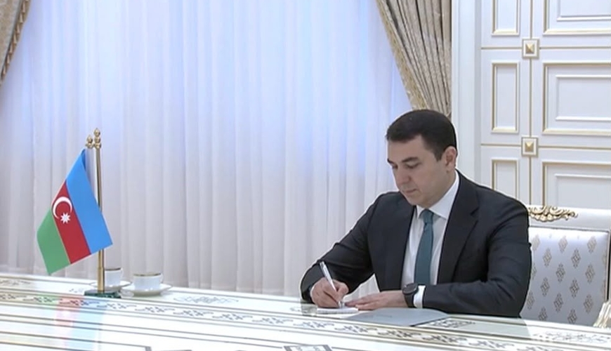 Berdiməhəmmədov Azərbaycanın mədəniyyət nazirini qəbul edib
