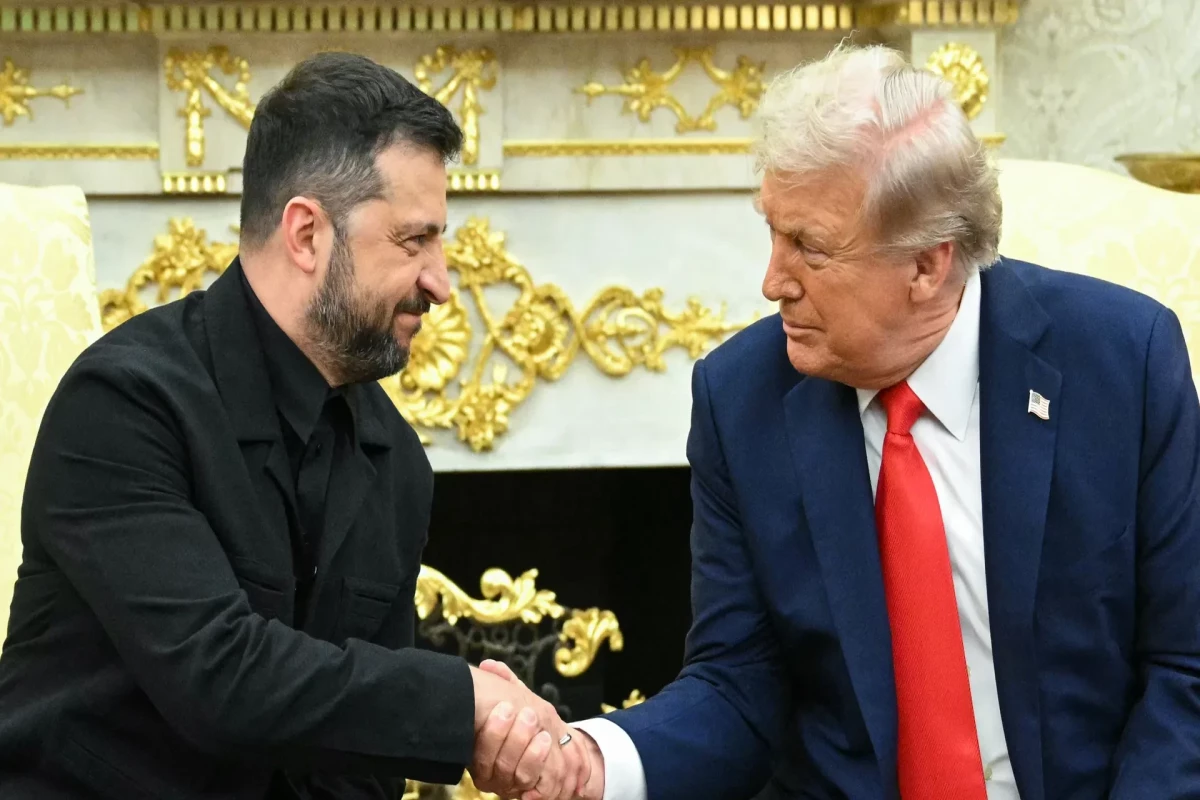 Zelenski Trampla razılığa gəlib