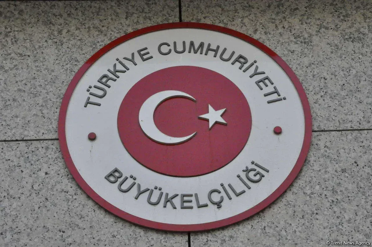 Türkiyə səfirliyi Azərbaycanı təbrik edib