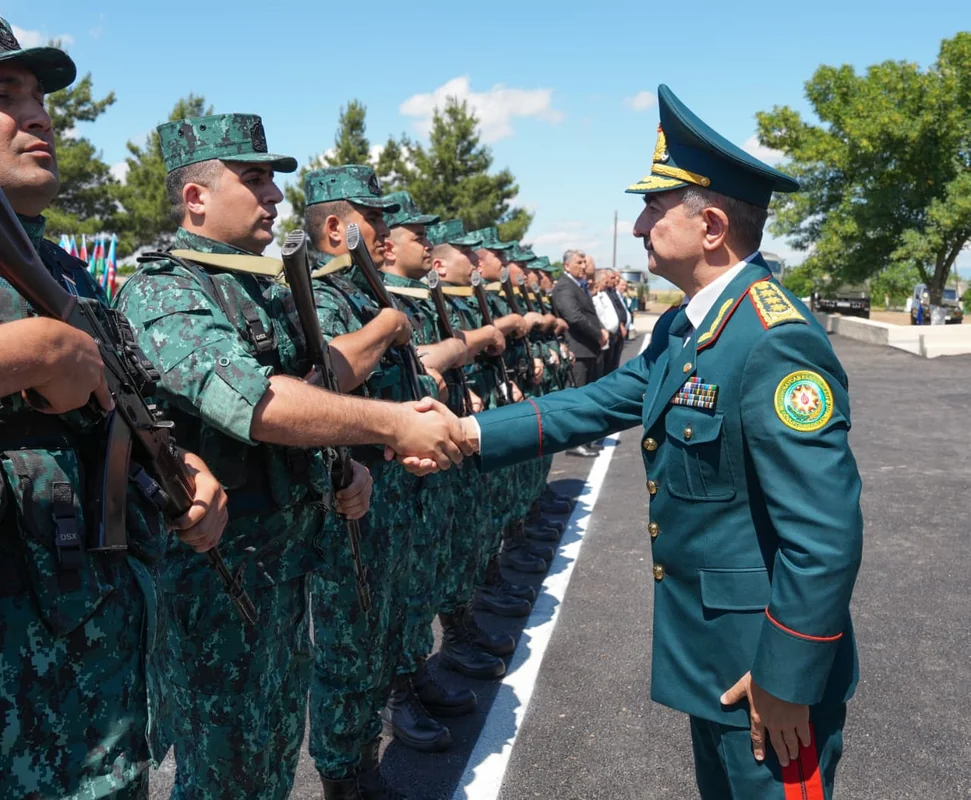 Samur sərhəd komendantlığı xidməti istifadəyə verilib - FOTO