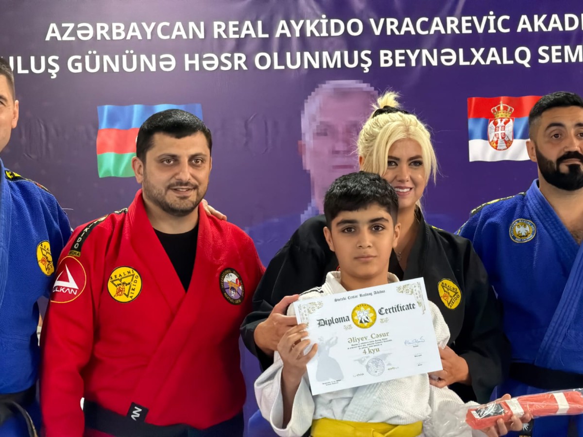 Dünya Real Aikido Federasiyasının rəhbərliyi Bakıda seminar keçirdi