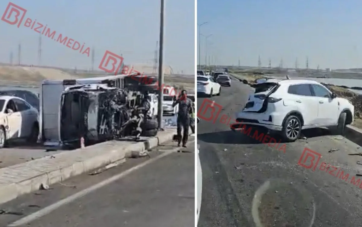 Böyükşor yolunda ağır qəza