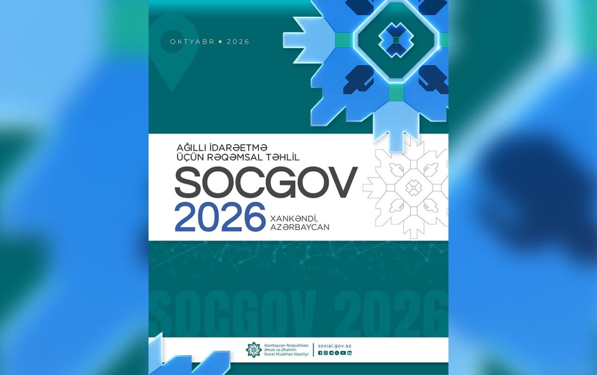 Xankəndi “SocGov 2026” beynəlxalq konfransına ev sahibliyi edəcək