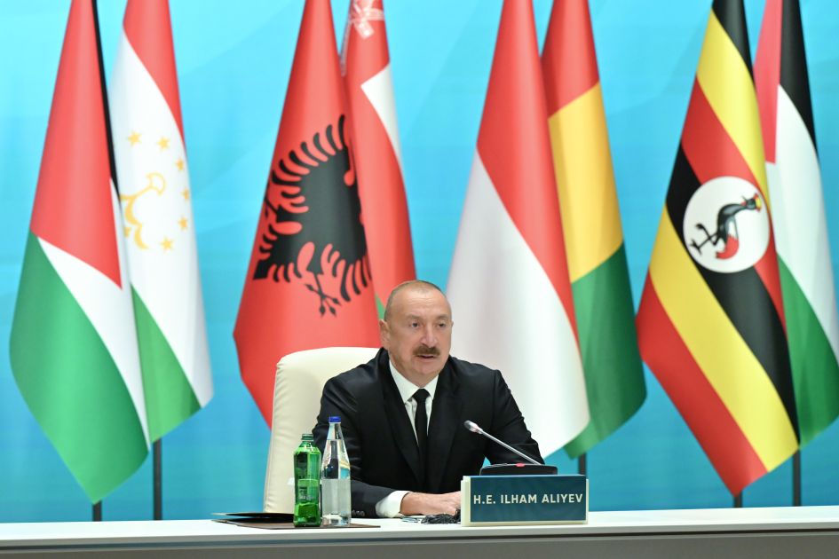 İlham Əliyev: Azərbaycan enerji resurslarına ehtiyacı olan ölkələrə dəstək göstərib