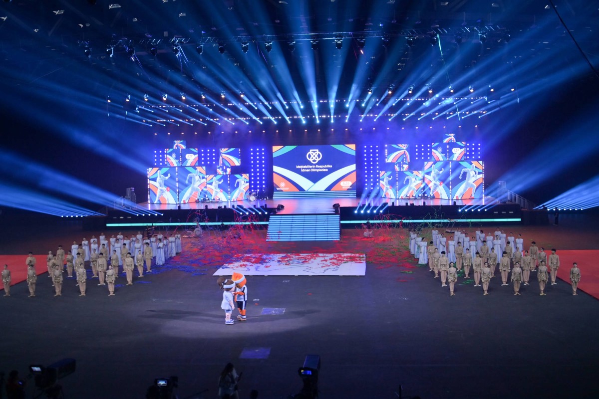 Bakı Kristal Zalında idman olimpiadasının açılışı oldu