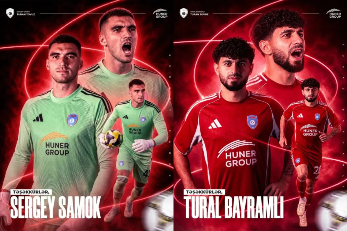 Turan Tovuz iki futbolçu ilə vidalaşıb