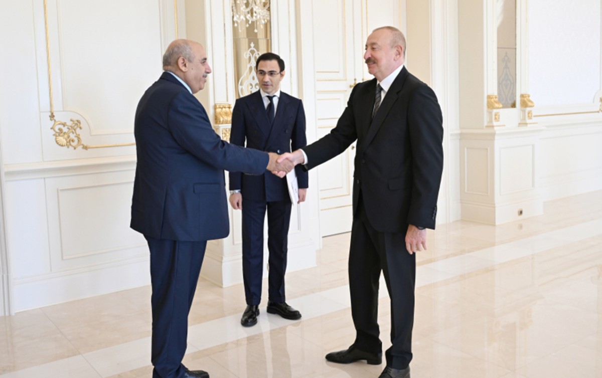 Prezident qəbul keçirdi - FOTOLAR