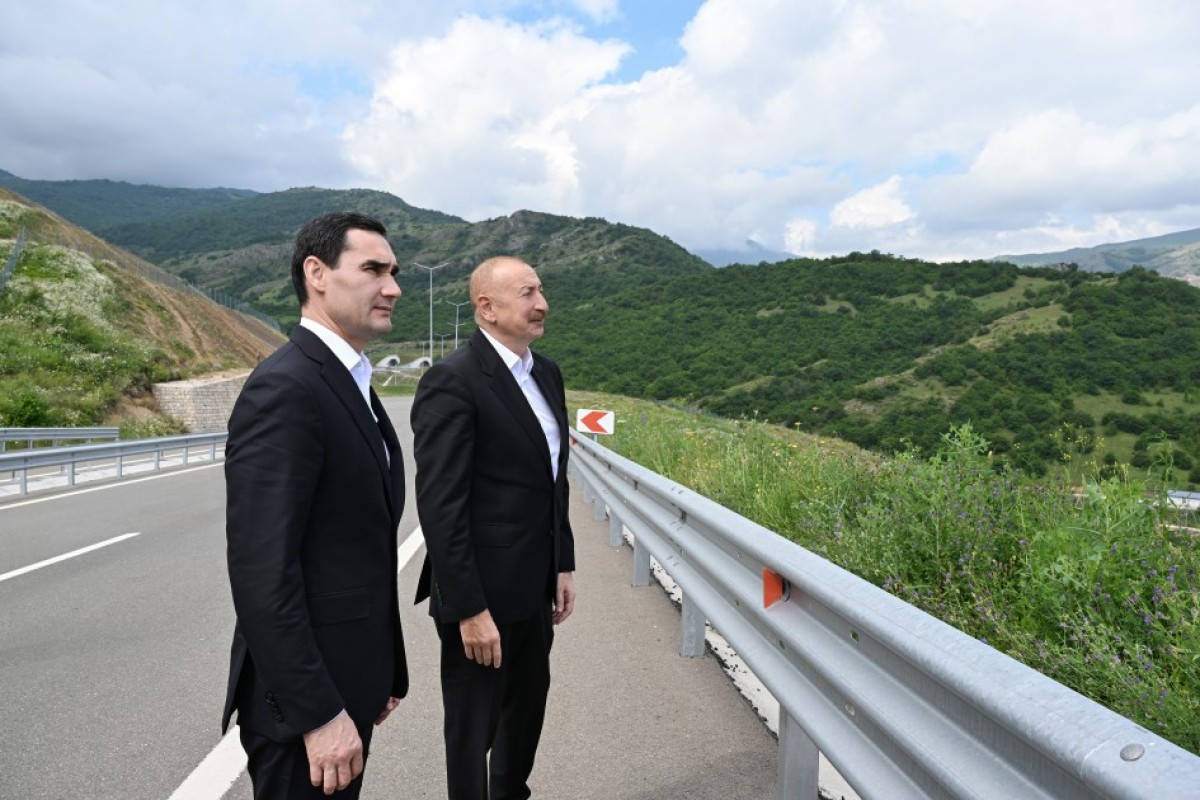 Prezidentlər Daşaltıda... - FOTOLAR