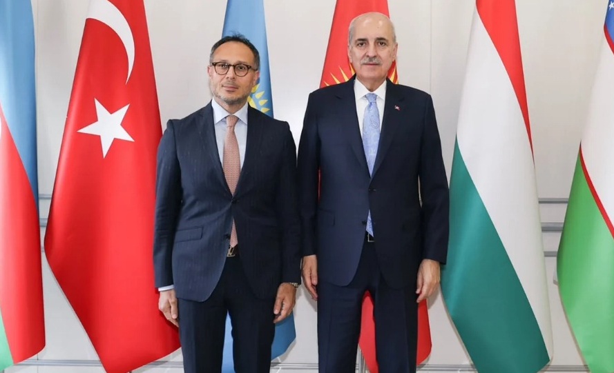 Numan Kurtulmuş TÜRKPA Beynəlxalq Katibliyini ziyarət edib