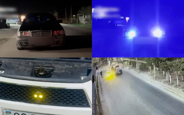 Sumqayıtda 196 sürücü saxlanılıb - VİDEO
