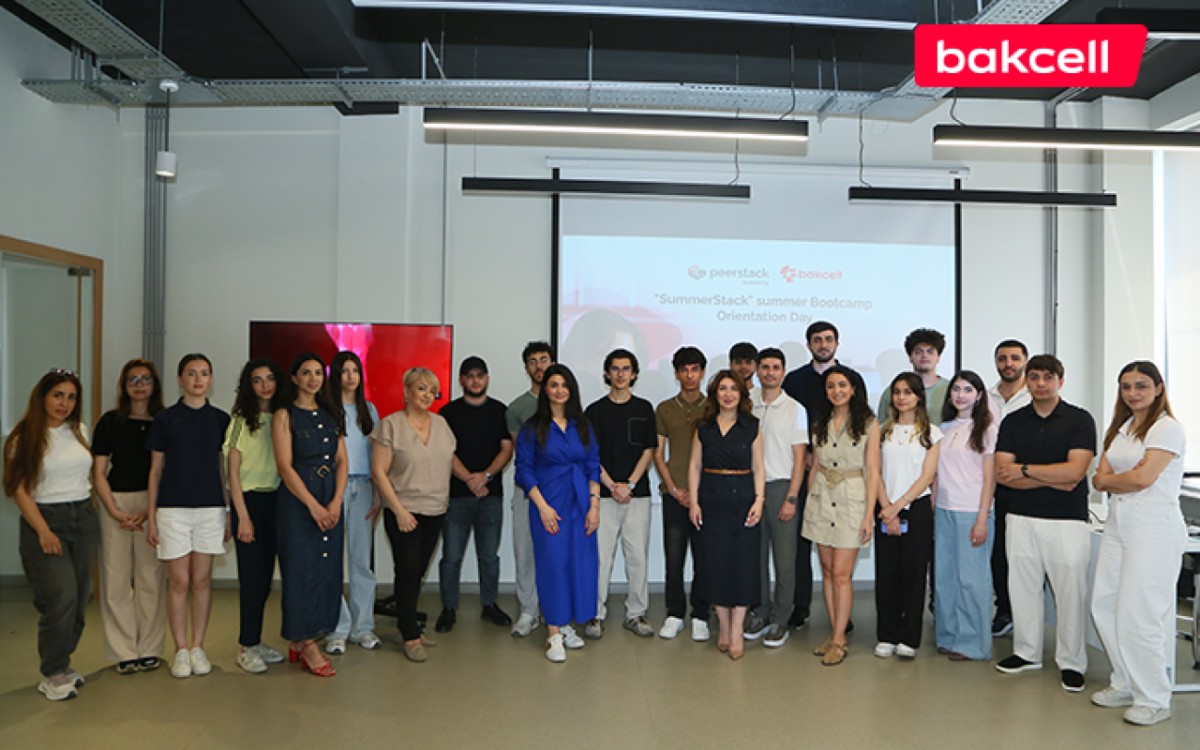 Bakcell-in dəstəyi ilə “SummerStack Bootcamp” başladı - FOTOLAR