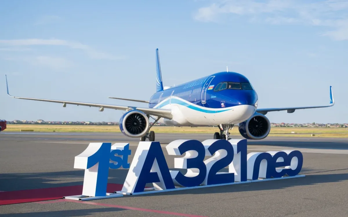 AZAL təyyarə parkına ilk yeni nəsil “Airbus A321neo”nu əlavə etdi - FOTOLAR