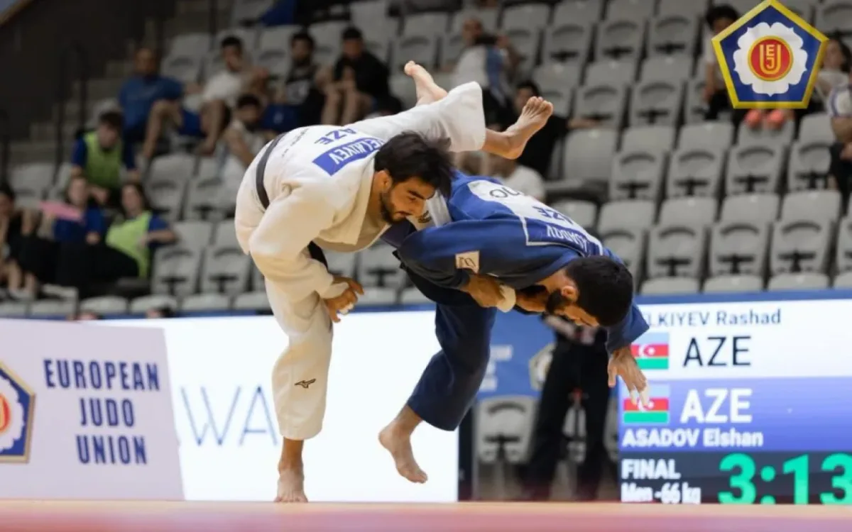 Cüdoçularımız Çexiyada 3 medal qazanıblar