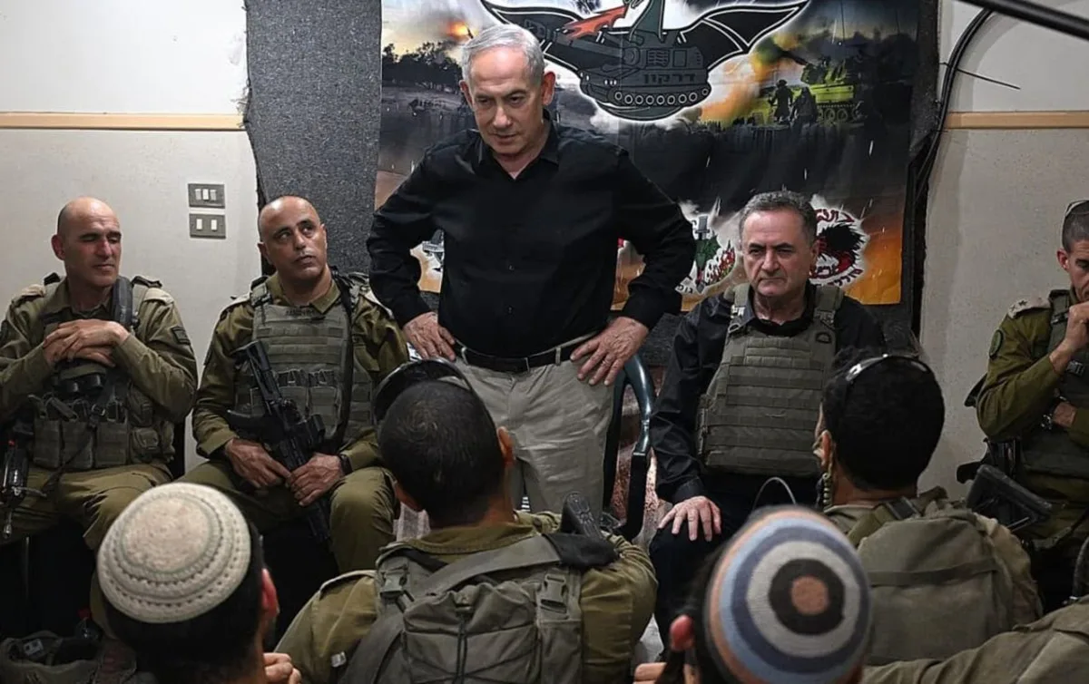Netanyahu Livanın cənubundakı “təhlükəsizlik zonası”na getdi