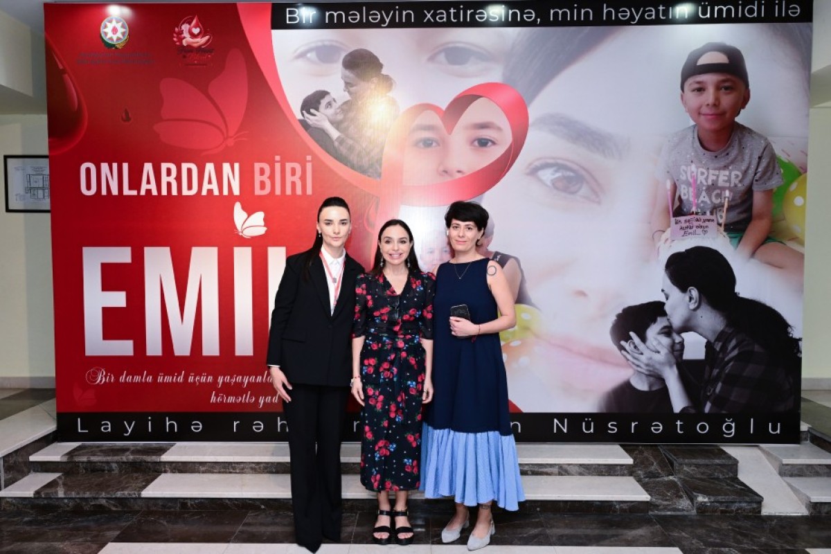 Leyla Əliyeva “Onlardan biri: Emil” adlı anım tədbirində - FOTOLAR