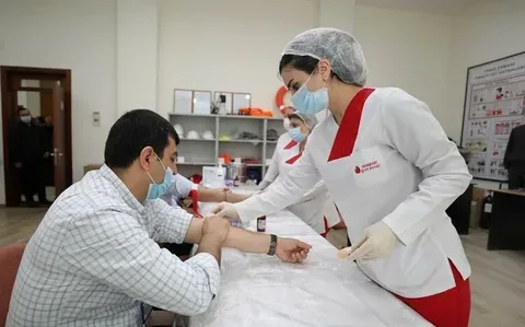 Aşura günü toplanan qan nümunələri qan ehtiyatına daxil edilib