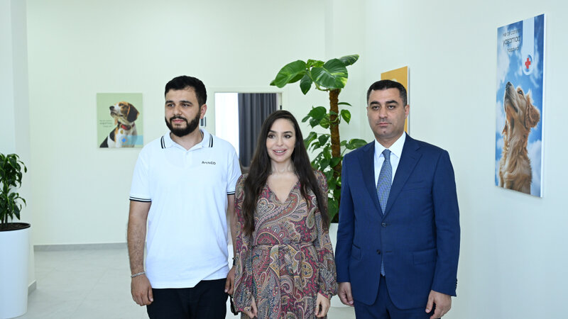 Yevlaxda Sahibsiz Heyvanlara Qayğı Mərkəzinin regional bölməsi açıldı - FOTOLAR